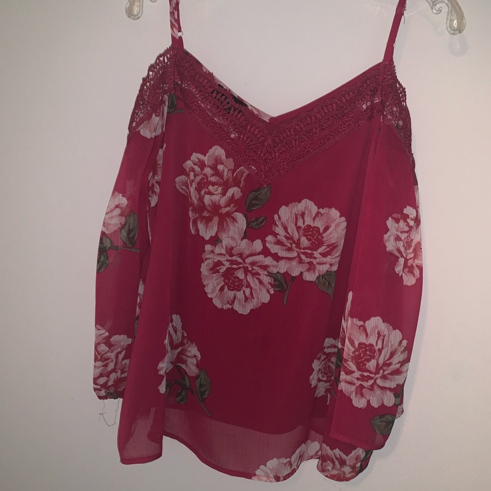 off the shoulder long sleeve